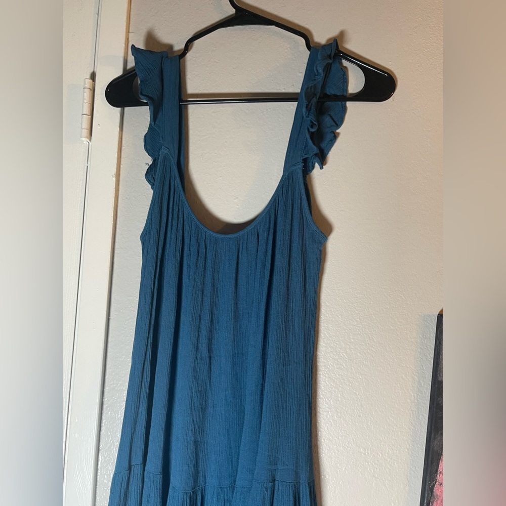 Blue Pixie Maxi Dress With Pockets - image 2